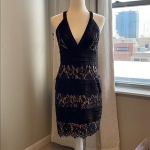 BCBG Tie Neck Dress Size 6